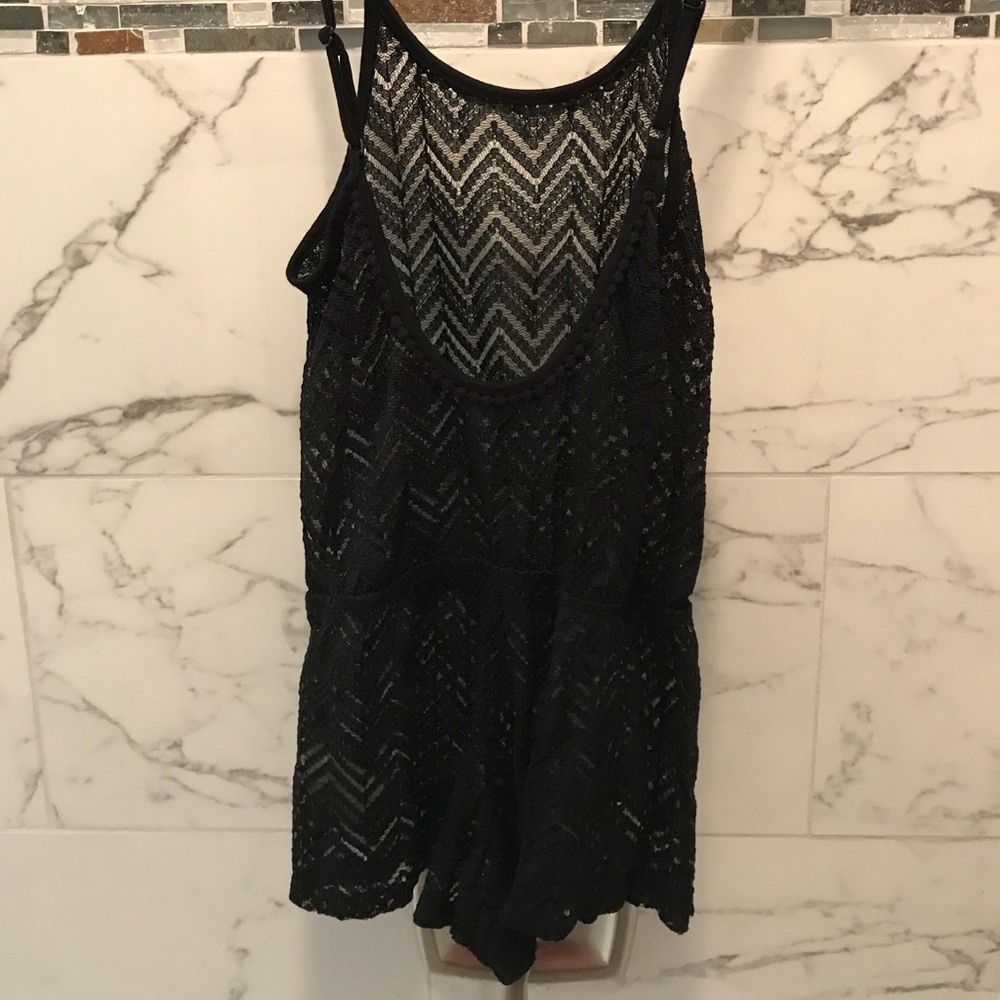 Swim coverup romper